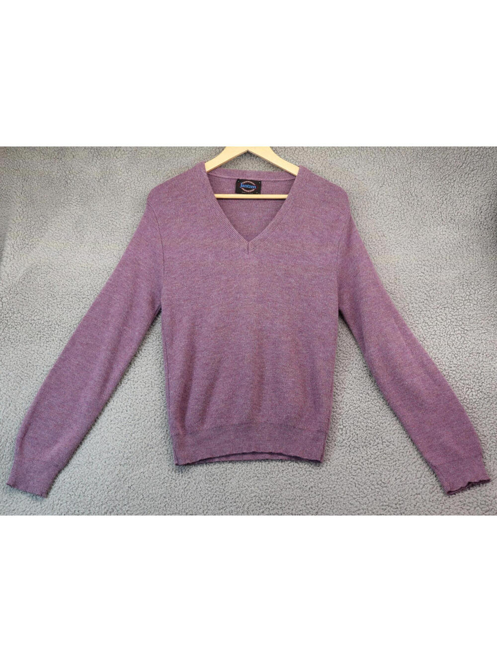Jantzen 90s Knit Sweater Men Medium V-Neck Grandpa
